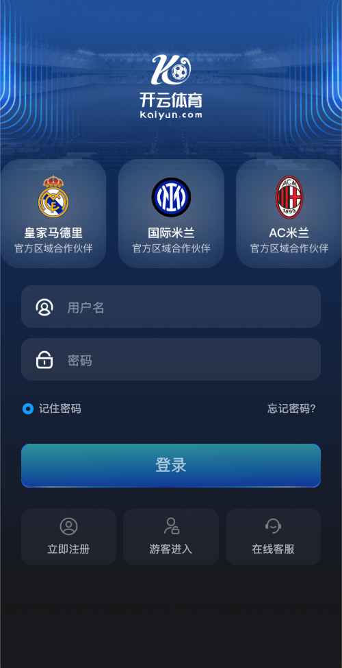 开云体育网页版登录界面示意